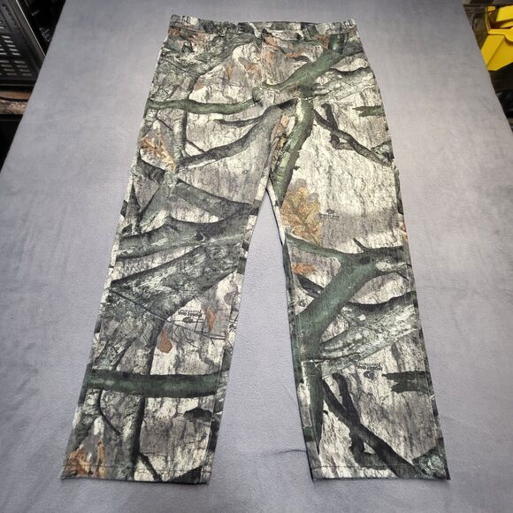 Wrangler Other - Wrangler Jeans Men's 40x30 Camouflage Pro Gear Mossy Oak Tree Stand Camo